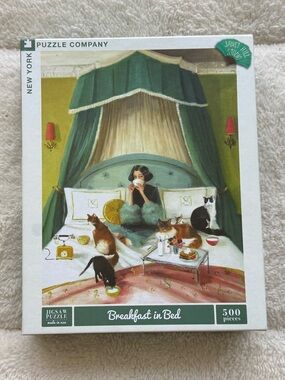 New York Puzzle Company - Breakfast in Bed
